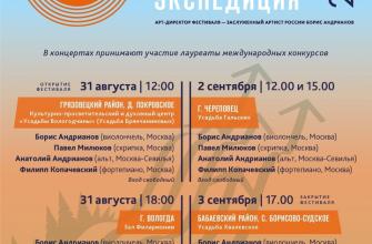 Фестиваль «Музыкальная экспедиция» пройдёт в вологодских усадьбах!